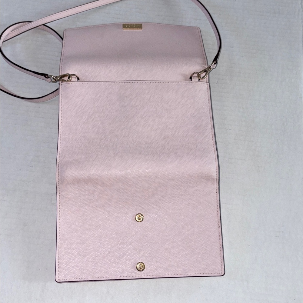 Kate Spade Light Pink Crossbody Bag Wallet - Picture 11 of 15